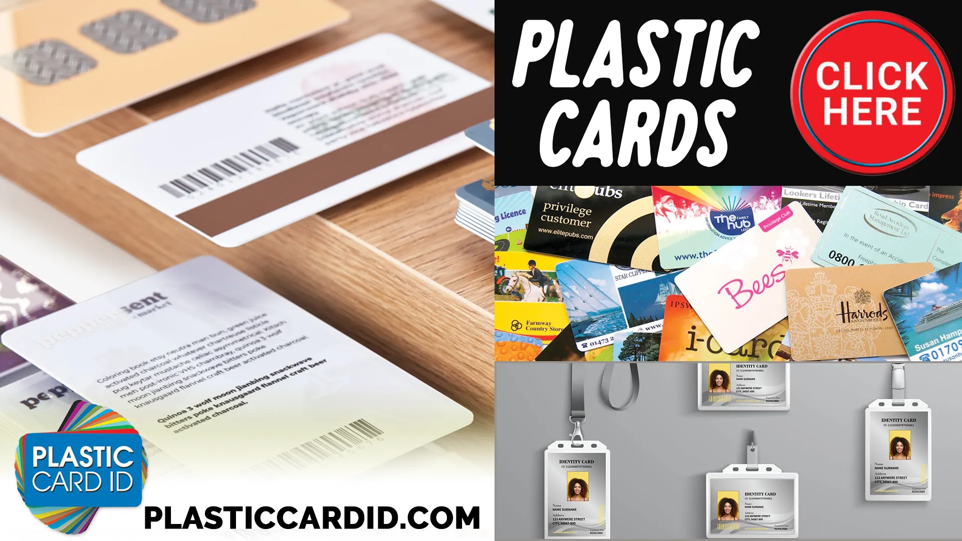 Welcome to a World of Vibrant Plastic Card Design Elements with Plastic Card ID




