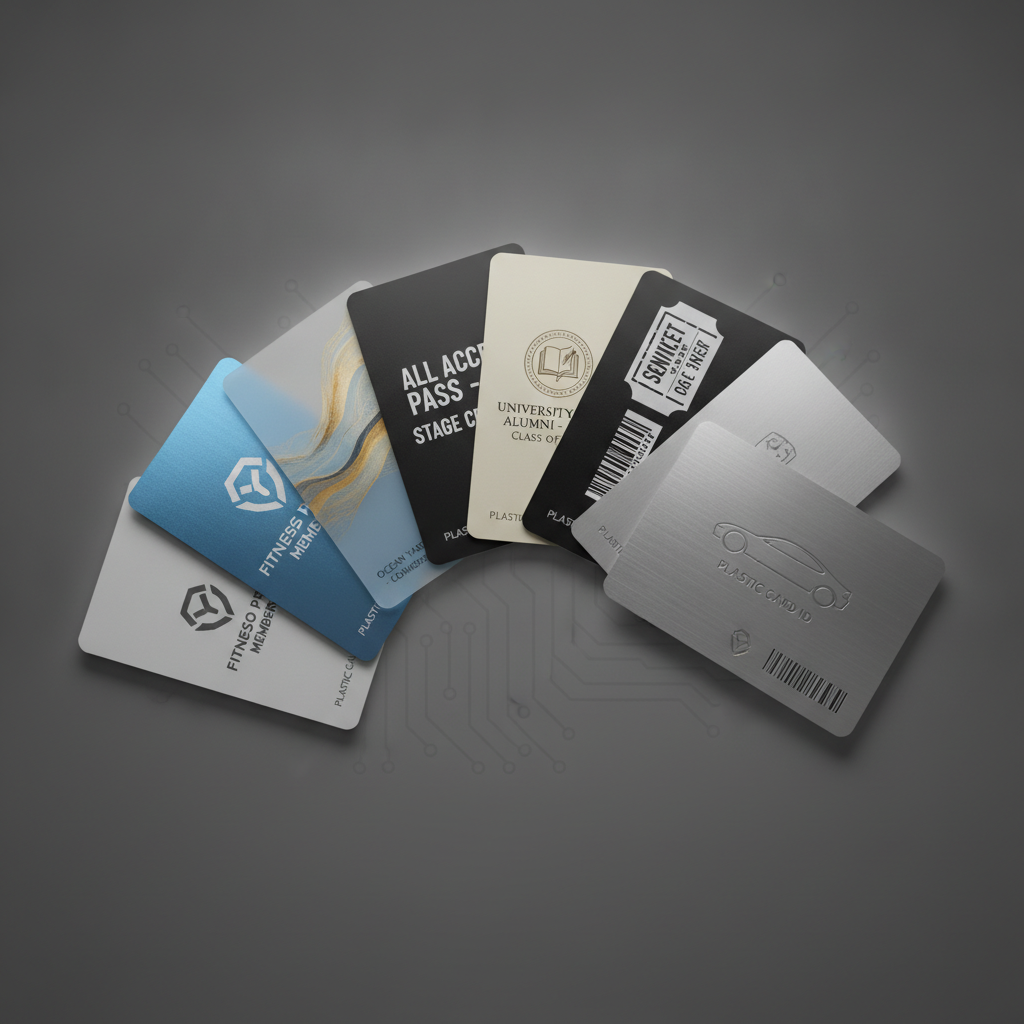 Industries We Serve With Vinyl Membership Cards