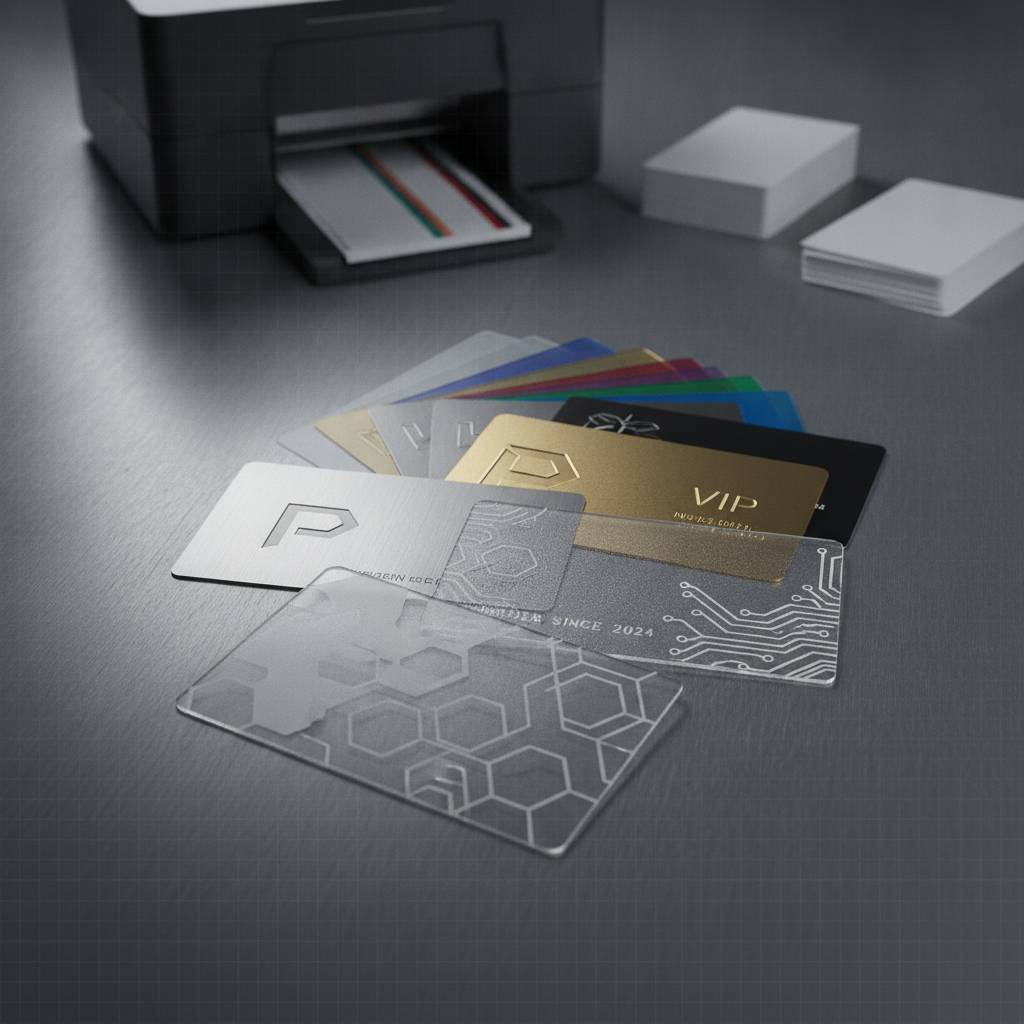 Specialty Cards - Luxury Metal, Custom Shapes, and More