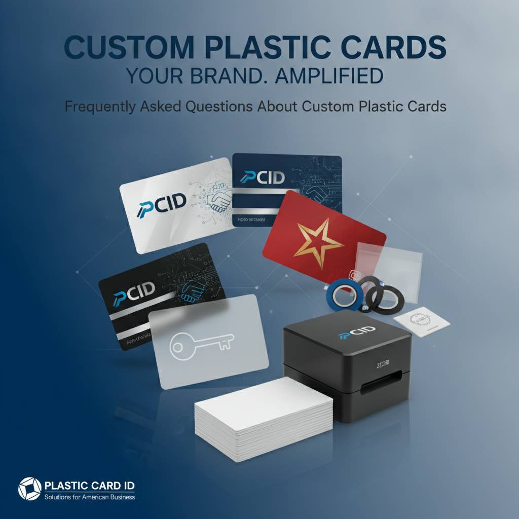 Frequently Asked Questions About Custom Plastic Cards