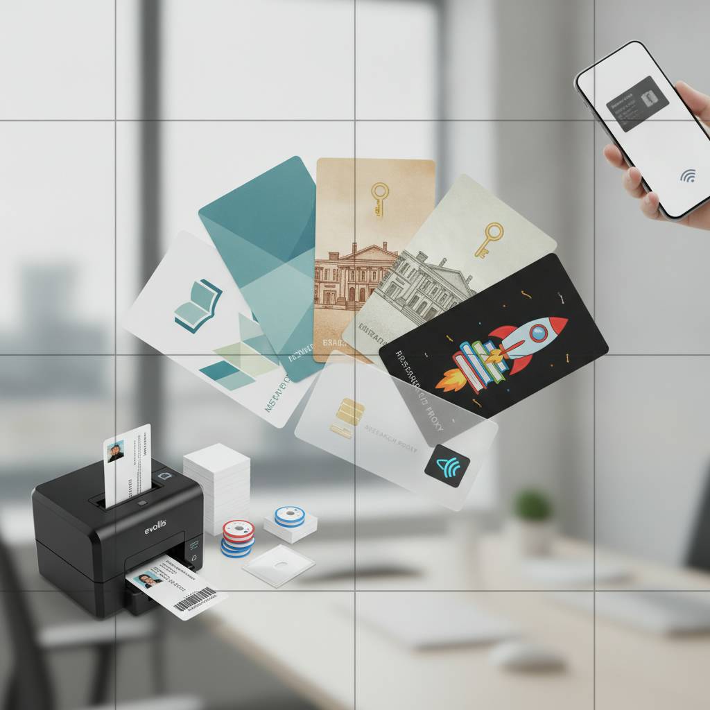 Types of Plastic Cards Libraries Use