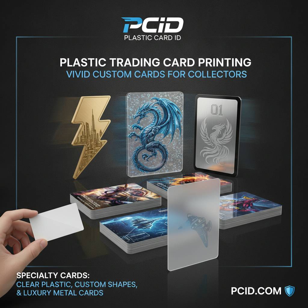 Specialty Cards: Clear Plastic, Custom Shapes, and Luxury Metal Cards